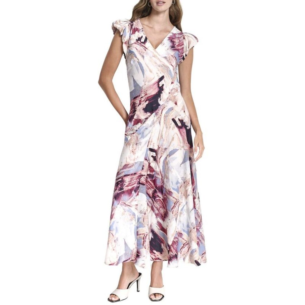 Dkny Womens Puff Sleeve Dress